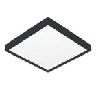 Eglo Luce da soffitto Illuminazione del bagno Fueva 6 Plastica Nero 13W 2100lm - 827-840-865 CCT