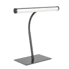 Eglo Lampada Da Tavolo Riccione Acciaio Nichel Satinato 5W 500lm - 827-840-865 CCT | Dimmerabile